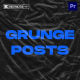 Grunge Instagram Posts Mogrt - VideoHive Item for Sale