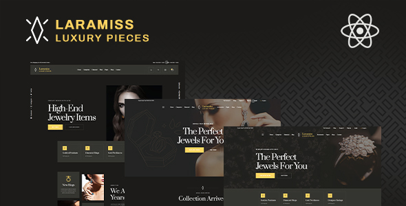 Laramiss | Jewelry Store React Template