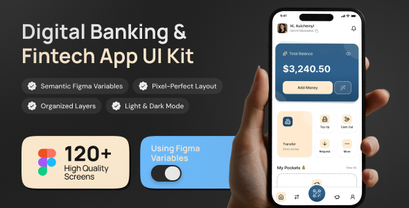 Payple - Digital Banking & Fintech App UI Kit