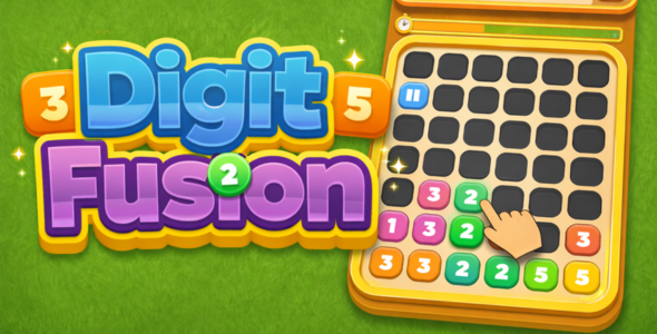 Digit Fusion – Merge Numbers & Reach 30