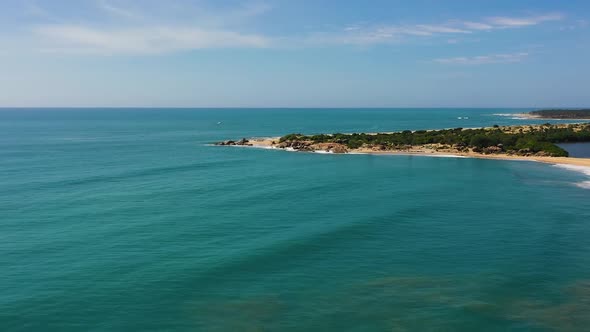 Beautiful Tropical Beach and Blue Sea