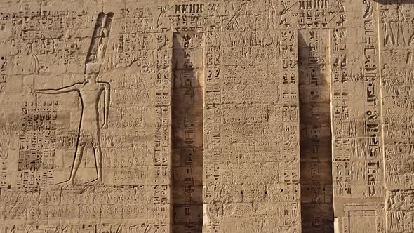 Temple of Medinet Habu. Egypt, Luxor