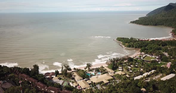 The Beaches at the most southern part of Borneo Island