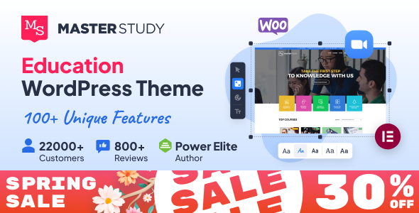 Masterstudy - Education WordPress Theme