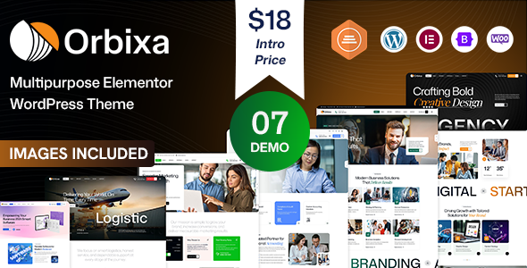 Orbixa – Multipurpose Elementor WordPress Theme