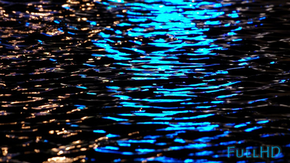 Water Reflection Night City