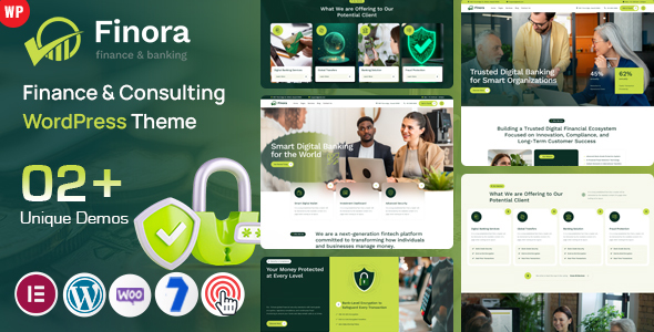 Finora - Finance & Consulting WordPress Theme