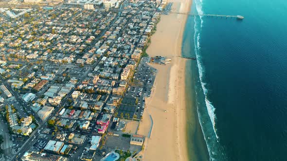 Venice Beach Neighbourhood Within Sandy Landscape