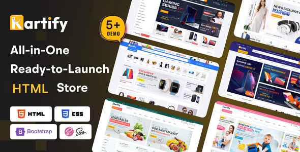 Kartify - Multipurpose eCommerce HTML Template