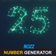 Number Generator Digits Plexus - VideoHive Item for Sale