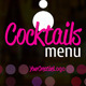 Coctails Bar & Club Menu  - GraphicRiver Item for Sale