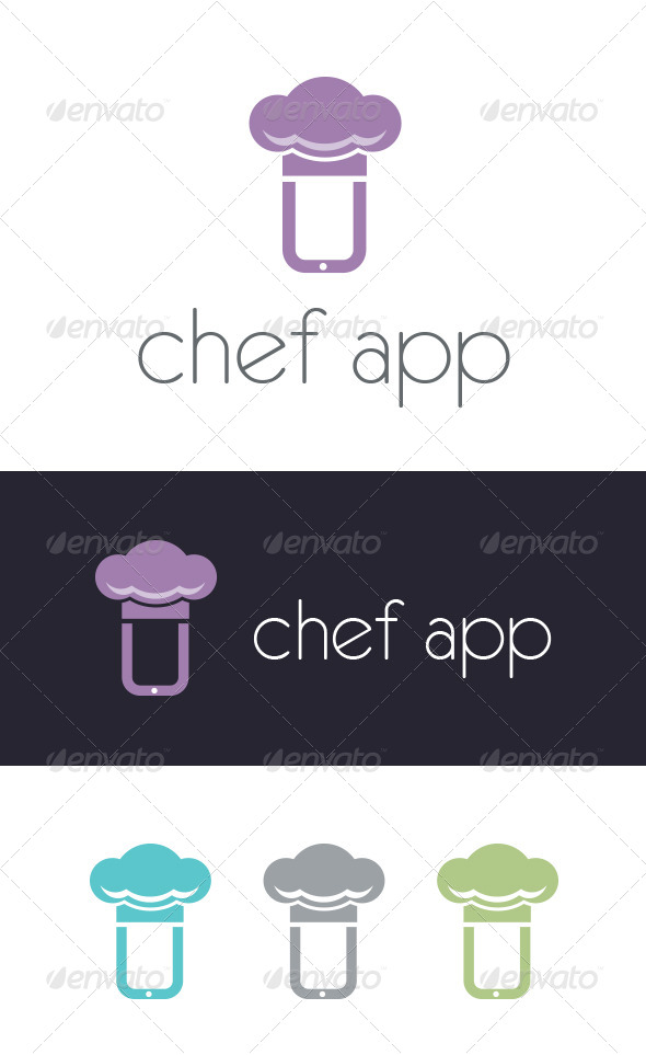 Chef App Logo Template