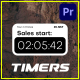 Timers and Countdown Elements | Premiere Pro - VideoHive Item for Sale