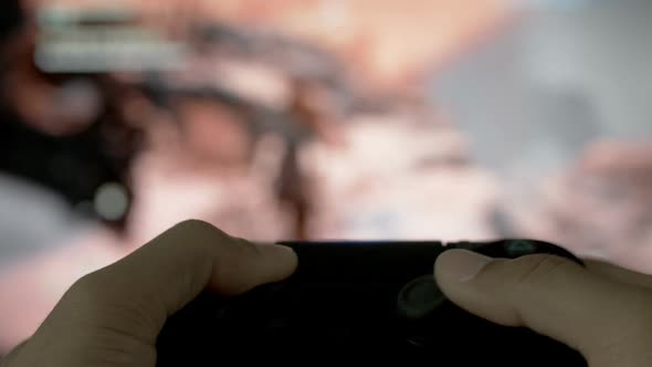 Playing Game Console alt