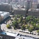 Main square of Santiago Plaza Armas Chile (aerial view, drone footage) - VideoHive Item for Sale