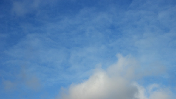 Clouds on a Blue Sky