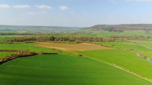 Clean and Green Farm field