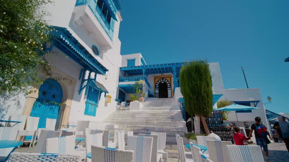 White-blue city of Sidi Bou Said