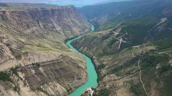 Sulak Canyon  the Deepest Canyon in Europe