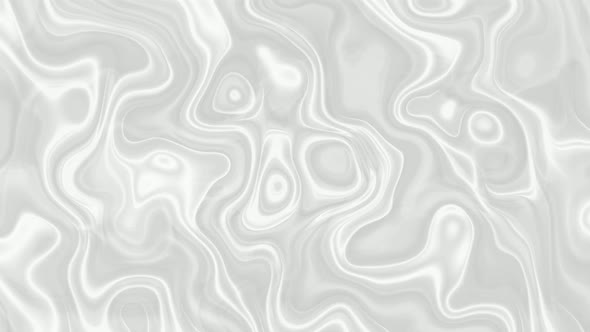 White Color Ink Smoke Wave Motion Liquid Animated Background