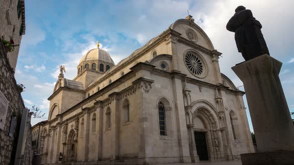 Time Lapse - St James Cathedral, Sibenik, Croatia