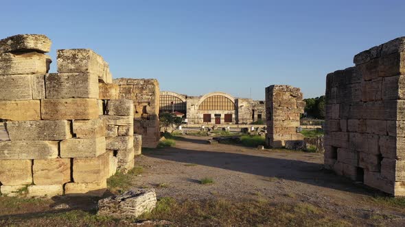 Ancient ruins of Hierapolis.