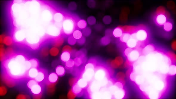 Abstract Background with Moving and Flicker Particles