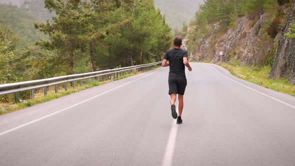 Marathon Runner Running