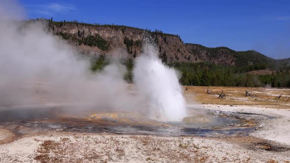 Geothermal landscapes of Yellowstone National Park