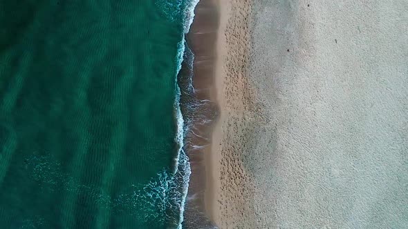 The Drone Inside The Beach