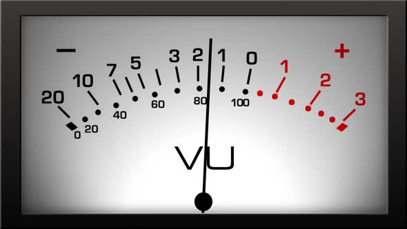 Analog VU Meter Loop