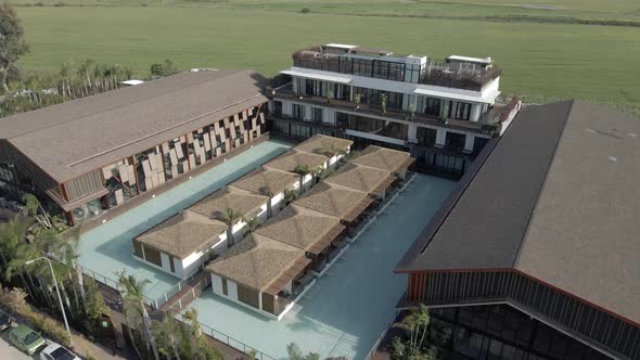 Aerial View of the Wedding Hall in Israel