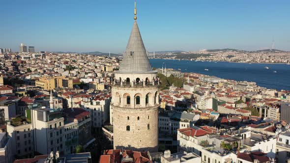 Galata Tower and Bosphorus