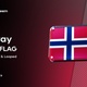 Norway Flag 3D Glass Badge - VideoHive Item for Sale