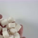 Sugar Cubes Fall on the Table From the Hands of a Man - VideoHive Item for Sale