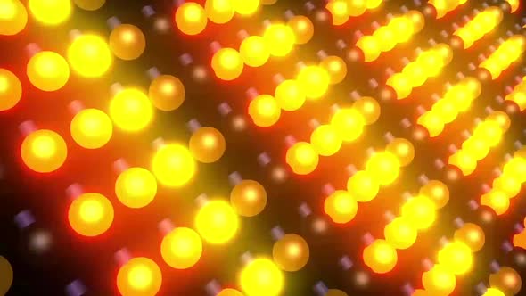 7 Yellow-Red Lamps Disco VJ Pack alt