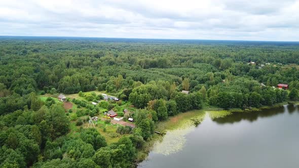 Magnificent Landscape Of Lake Arleiko 07