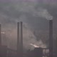 large amount of smoke and soot is emitted from the factory pipes of the metallurgical plant - VideoHive Item for Sale