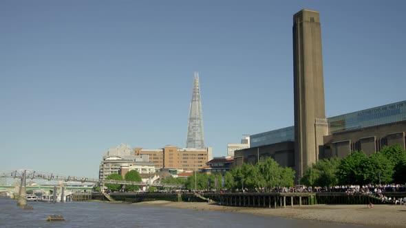 The Shard seen in the distance