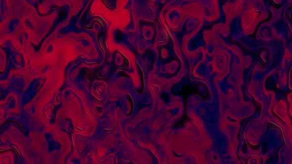 Dark Red Colorful Liquid Smooth Wavy Background