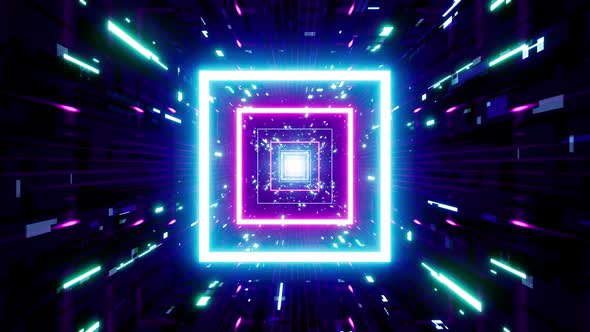 Glow Vj Tunnel