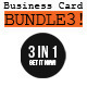 Bundle Business Card No.3 - GraphicRiver Item for Sale