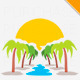 Sun Holiday Logo - GraphicRiver Item for Sale