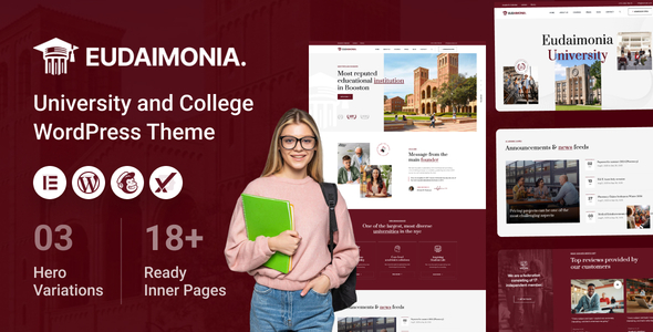 Eudaimonia - University and College WordPress Theme