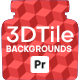 Animated 3D Tile Backgrounds for Premiere Pro - VideoHive Item for Sale