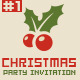 Christmas Party Invitation 1 - GraphicRiver Item for Sale