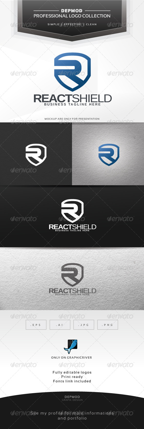 React Shield Logo