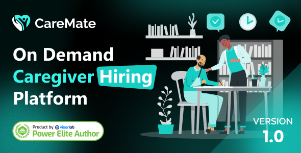 CareMate - On Demand Caregiver Hiring Platform