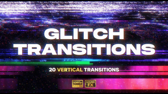 Glitch Transitions Pack