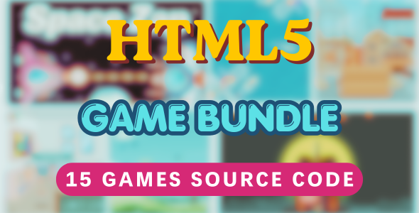 HTML5 Game Bundle (15 Games | Construct 3)